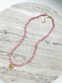 Naszyjnik ROSE | Rodonit różowy