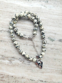 Naszyjnik ASIMI | Jaspis dalmatyński