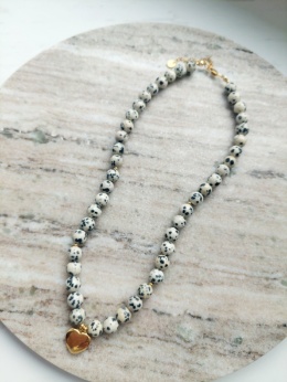 Naszyjnik DONNA | Jaspis dalmatyński